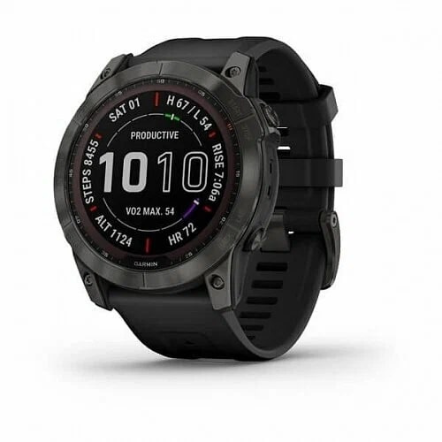 Умные часы GARMIN  Epix Gen 2 Sapphire титановый черный DLC