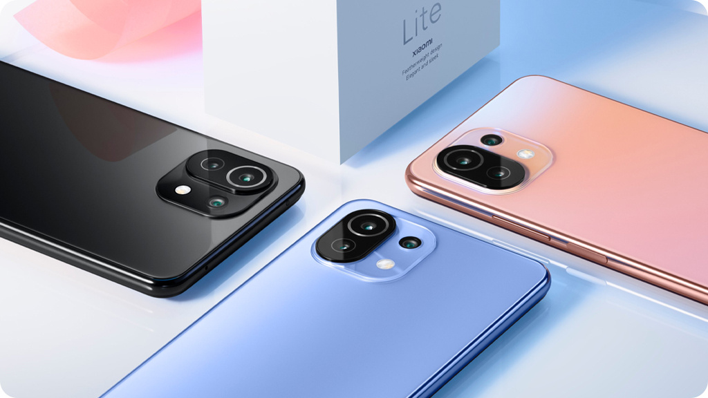 Xiaomi 11 Lite 5G NE 8/128Gb Голубой (РСТ)