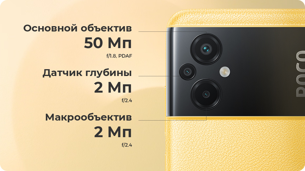 Xiaomi Poco M5 4G 4/128Gb Черный РСТ