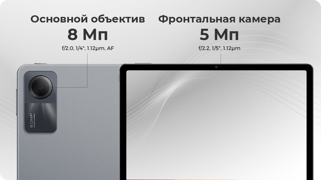 Планшет Xiaomi Redmi Pad SE 4/128Gb WIFI Серый